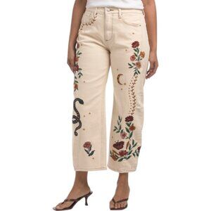 DRIFTWOOD JEANS Elaine Barrel Hazel Hallucination Jeans